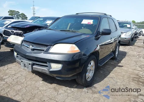 2002 Acura Mdx from USA, damaged, VIN 2HNYD18282H530163